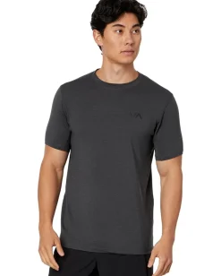 Activewear|RVCA Sport Vent Stripe Ss Black Stripe