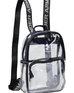 Bags|Backpacks|Under Armour Sportstyle Mini Clear Backpack Clear/Black/White