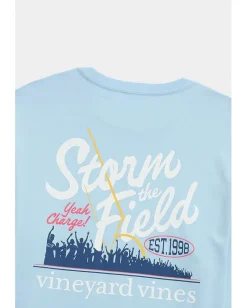 Vineyard Vines Storming The Field Long Sleeve Tee Jake Blue Outlet