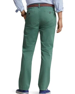 Activewear|Polo Ralph Lauren Straight Fit Stretch Chino Pants Washed Forest