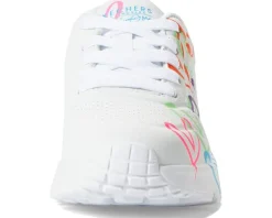 SKECHERS KIDS Street - James Goldcrown Uno Lite 314064L (Little Kid/Big Kid) White/Neon Multi Sale