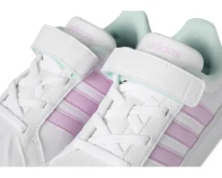 Shoes|Shoes|adidas Kids Streetalk Elastic Lace Shoes (Little Kid) White/Bliss Lilac/Halo Mint