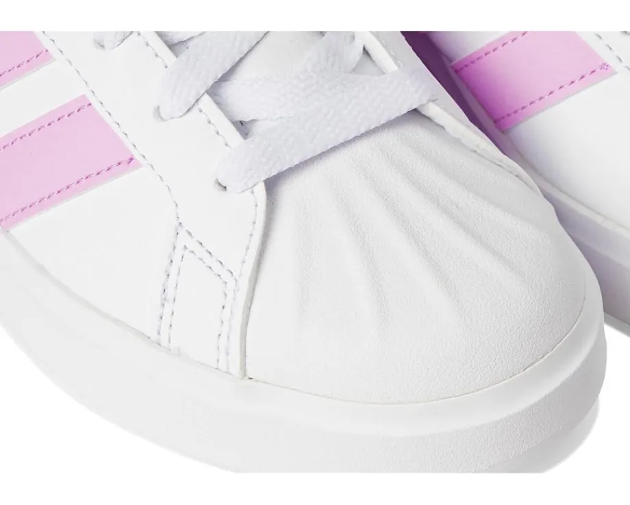 adidas Kids Streetalk Shoes (Big Kid) White/Bliss Lilac/Halo Mint Discount
