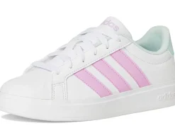adidas Kids Streetalk Shoes (Big Kid) White/Bliss Lilac/Halo Mint Discount