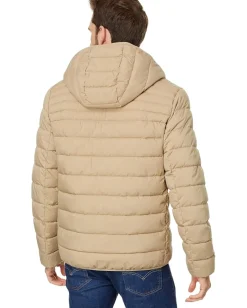 Levi's® Activewear<Stretch Two-Pocket Quilted Jacket Tan