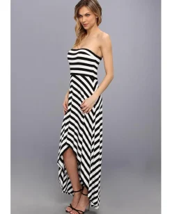 Calvin Klein Dresses|Dresses<Striped Bra Cup Dress Black/White