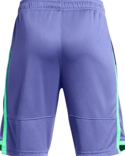 Clothing|Under Armour Kids Stunt 3.0 Shorts (Big Kids) Starlight/Vapor Green/Photon Blue