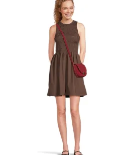 Women Madewell Suede Sm Dakota Saddle Crossbody