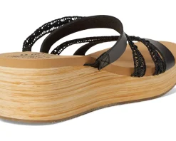 Heels|Sandals|SKECHERS Summers Black