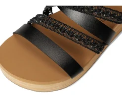 Heels|Sandals|SKECHERS Summers Black