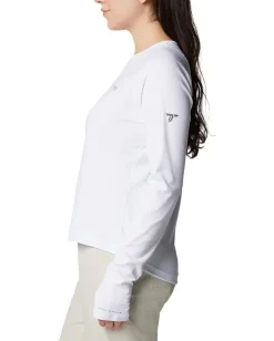 Activewear|Shirts & Tops|Columbia Summit Valley™ Long Sleeve Crew White
