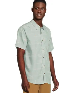 Activewear|Billabong Sundays Lounge Short Sleeve Green Ash