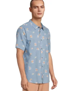 Activewear|Billabong Sundays Mini Short Sleeve Carolina Blue