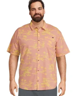 Activewear|Billabong Sundays Short Sleeve Dust Red