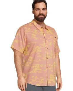 Activewear|Billabong Sundays Short Sleeve Dust Red