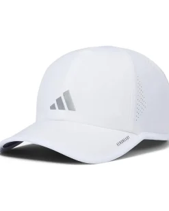 adidas Accessories|Hats<Superlite 3.0 Relaxed Fit Adjustable Sport Performance Hat White/Silver Metallic
