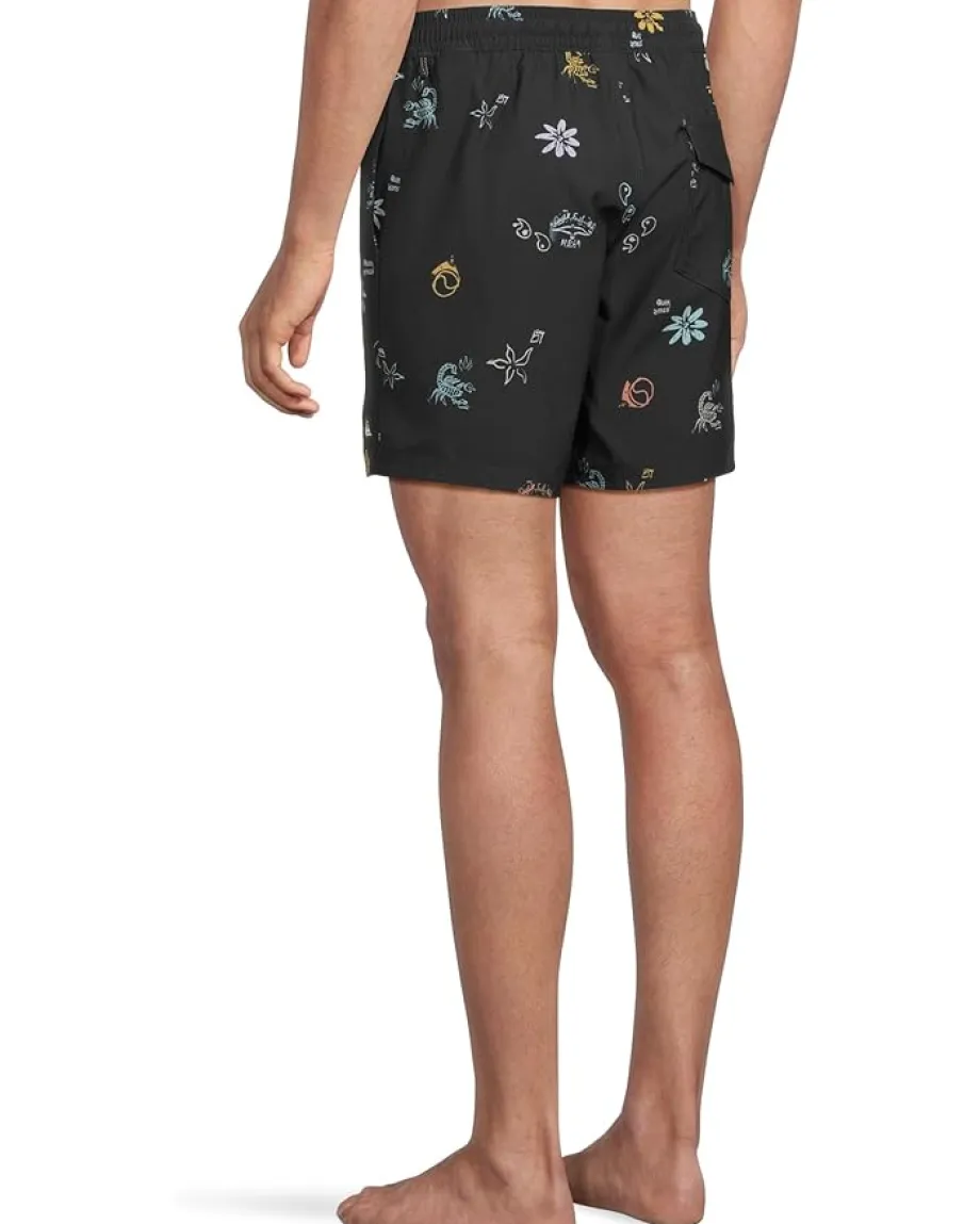 Quiksilver Activewear|Board Shorts<Surfsilk Mix 17 Nb Volley Black