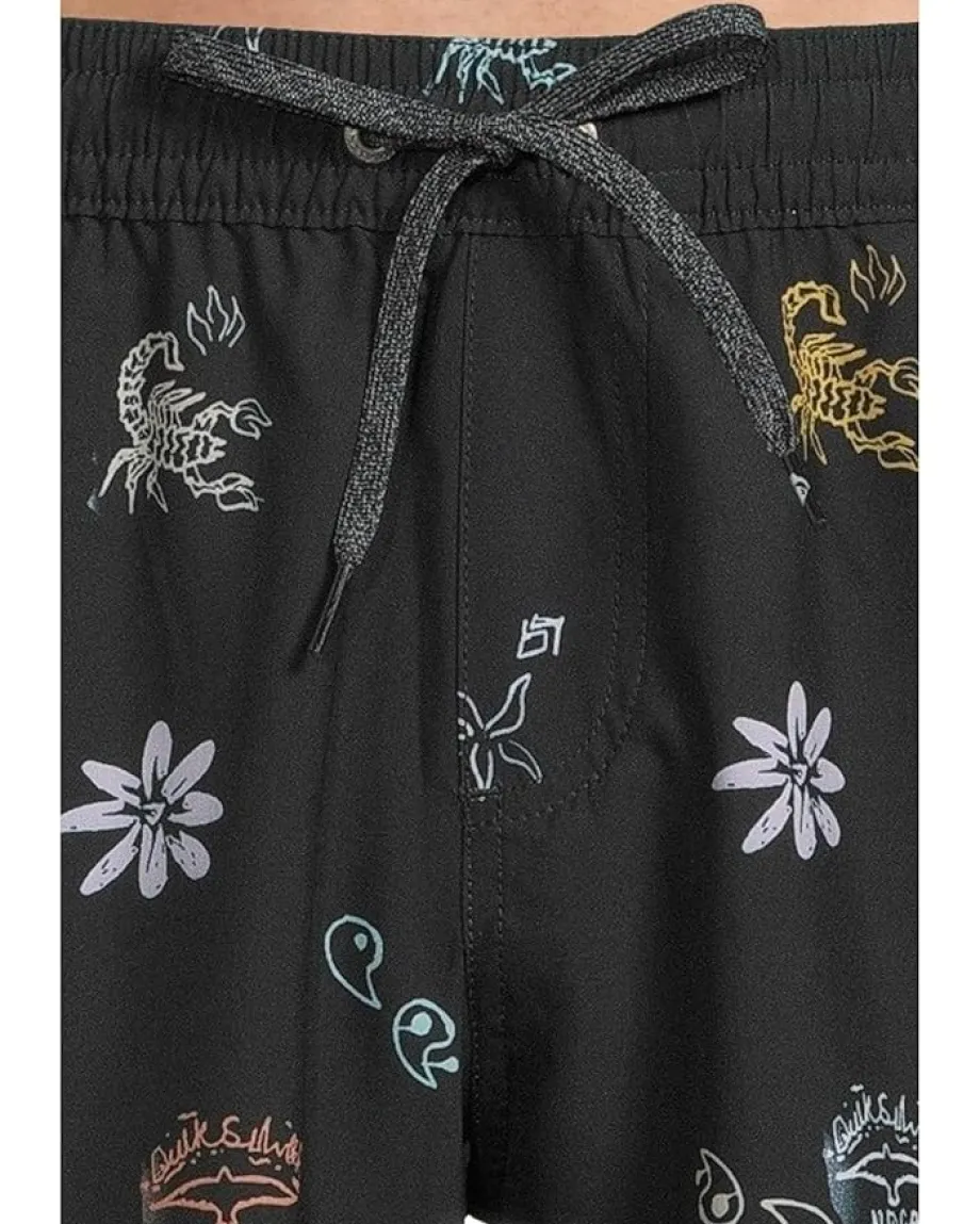 Quiksilver Activewear|Board Shorts<Surfsilk Mix 17 Nb Volley Black