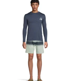 Activewear|Board Shorts|Quiksilver Surfsilk Street-Trunk 18 BoardShorts Jade