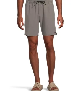 Billabong Activewear|Shorts<Surftrek Transit Elastic Pewter