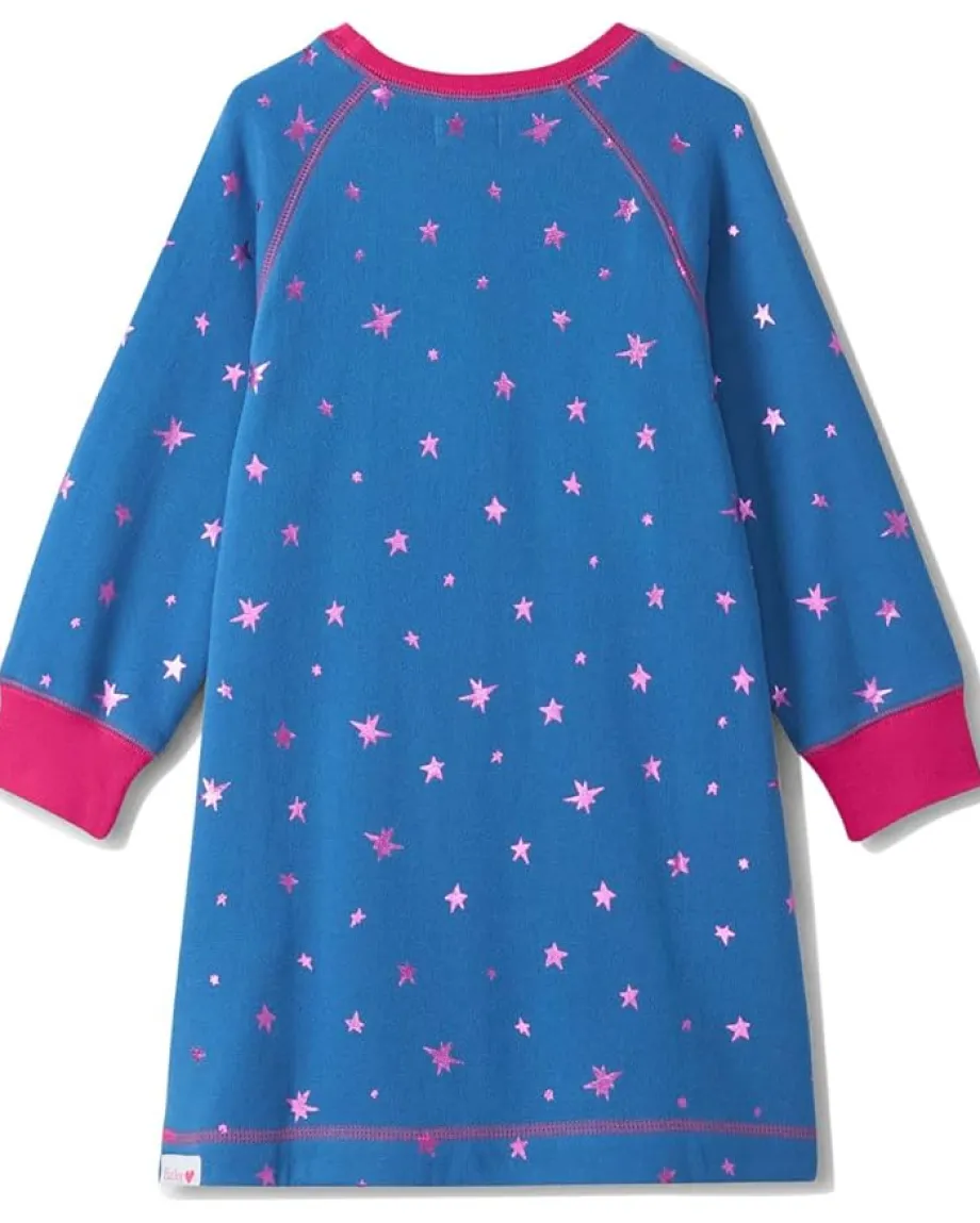 Hatley Kids Clothing<Sweatshirt Dress (Toddler/Little Kid/Big Kid) Blue