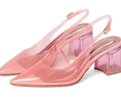 Jessica Simpson Heels|Heels<Syrina Lucite Slingback Pumps Light Pink