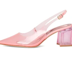 Jessica Simpson Heels|Heels<Syrina Lucite Slingback Pumps Light Pink