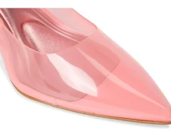 Jessica Simpson Heels|Heels<Syrina Lucite Slingback Pumps Light Pink