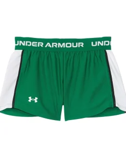 Under Armour Kids Tech Play Up Shorts (Big Kid) Team Kelly Green/White Discount