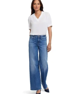 Women NYDJ Teresa Wide Leg Jeans in
