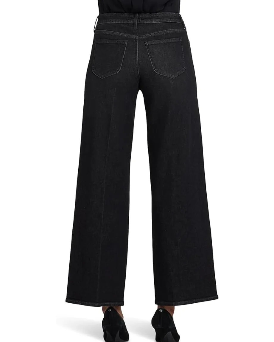 Women NYDJ Teresa Wide Leg Rhinestone Jean in