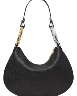Kate Spade New York Handbags|Shoulder Bags<The Bangle Pebbled Leather Bag Black