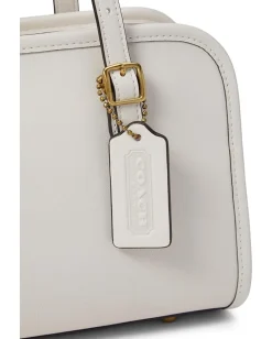 COACH The Originals Glovetanned Leather Swing Zip Chalk Hot