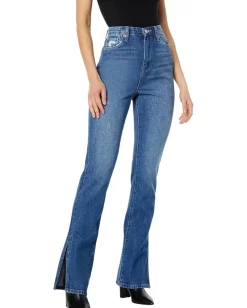 Blank NYC Jeans<The Cooper Straight Leg Jeans with Side Slit in Being Alive Blue