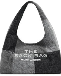 Marc Jacobs Handbags|Shoulder Bags<The Denim Sack Bag Black Denim