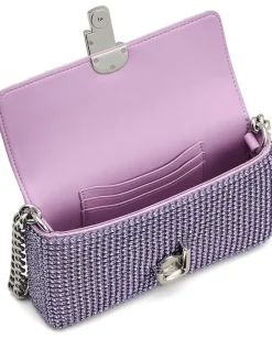 Marc Jacobs Handbags|Shoulder Bags<The Rhinestone J Marc Mini Shoulder Bag Wisteria