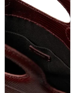 Women Madewell The Toggle Crossbody Bag in Lizard-Stamped Leather