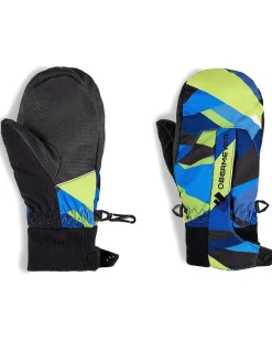 Obermeyer Kids Thumbs Up Mitten Print (Toddler/Little Kids) Ka-slope Blue Outlet
