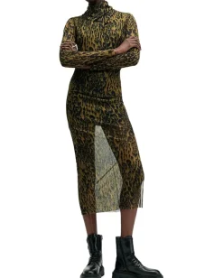 AllSaints Dresses|Dresses<Tia Dress Teresa Khaki Green 1