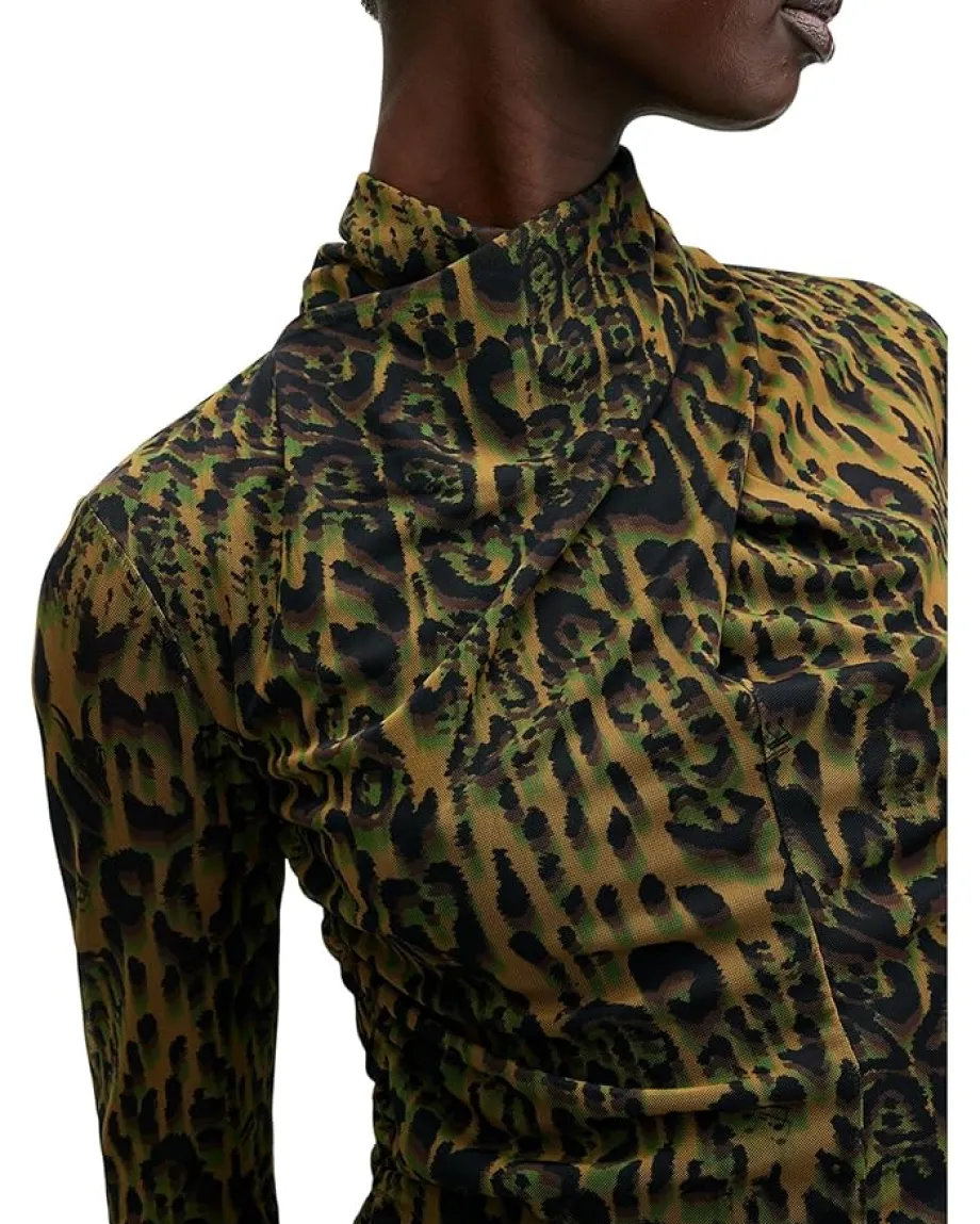 AllSaints Dresses|Dresses<Tia Dress Teresa Khaki Green 1