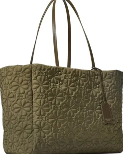 Kate Spade New York Handbags|Totes<Tilly Quilted Large Tote Bag Oolong Green