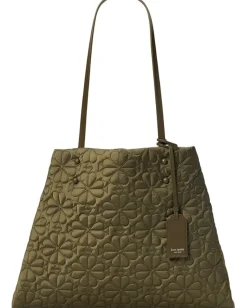 Kate Spade New York Handbags|Totes<Tilly Quilted Large Tote Bag Oolong Green