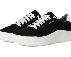 Dr. Scholl's Time Off Knit Lace Up Sneaker Black Fabric Discount