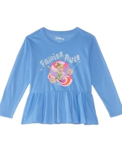 Chaser Kids Clothing<Tinkerbell - Pixie's Rule Top (Toddler/Little Kids) Lake Blue