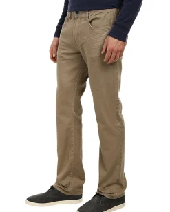 Activewear|Buffalo David Bitton Torpedo Stretch Twill in Tan