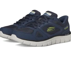 Sneakers|Sneakers|SKECHERS Track Ezral Hands Free Slip-in Navy/Lime