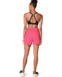 Activewear|Sweaty Betty Track Speed 3.5" Running Shorts Dahlia Pink