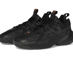adidas Kids Trae Unlimited (Big Kid) Black/Carbon/Solar Red Hot