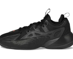 adidas Kids Trae Unlimited (Big Kid) Black/Carbon/Solar Red Hot