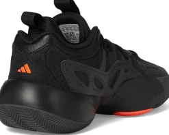 adidas Kids Trae Unlimited (Big Kid) Black/Carbon/Solar Red Hot